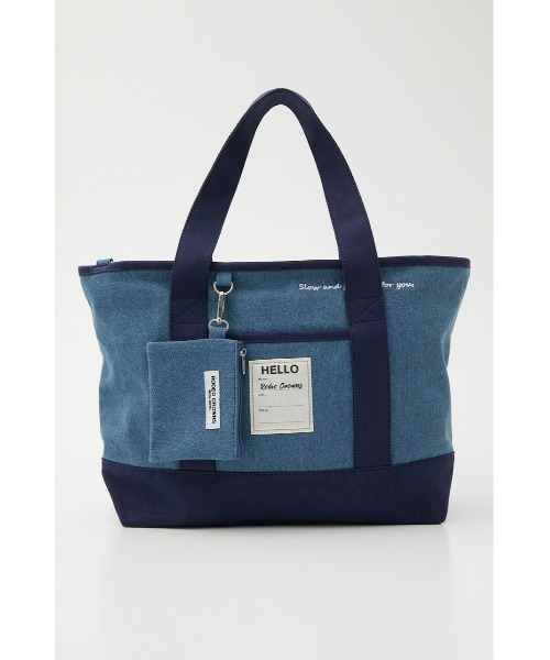 RODEO CROWNS WIDE BOWL(ロデオクラウンズワイドボウル)の「RC CANVAS TOTE(トートバッグ・レディース・ブラック系その他/レッド系その他/ブルー系その他・FREE)」の4枚目の写真