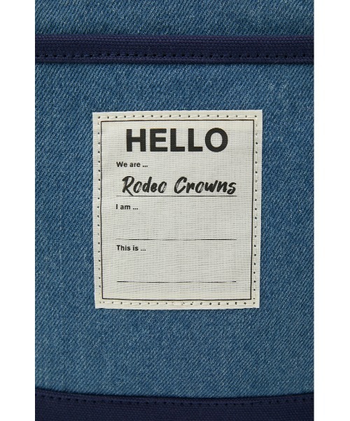 RODEO CROWNS WIDE BOWL(ロデオクラウンズワイドボウル)の「RC CANVAS TOTE(トートバッグ・レディース・ブラック系その他/レッド系その他/ブルー系その他・FREE)」の19枚目の写真