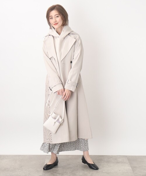 grove（グローブ）の「◆カードケース付ベルトひねりミニショルダー（ショルダーバッグ・レディース・アイボリー/ライトグレー/ライトパープル/ブラック・00）」の11枚目の写真