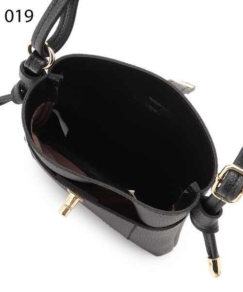 grove（グローブ）の「◆カードケース付ベルトひねりミニショルダー（ショルダーバッグ・レディース・アイボリー/ライトグレー/ライトパープル/ブラック・00）」の13枚目の写真