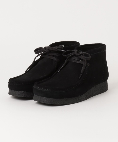 Clarks(クラークス)の「WallabeeEVO Bt / ワラビーエヴォブーツ (ブラックスエード)(モカシン/デッキシューズ・メンズ・ブラック・UK6.5/UK10/UK6/UK7/UK8/UK9/UK8.5/UK7.5/UK9.5/UK10.5/UK11)」の9枚目の写真