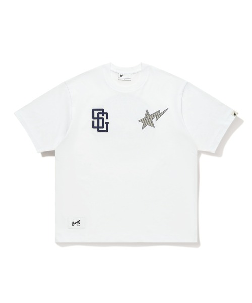 A BATHING APE（アベイシングエイプ）の「BAPE X STADIUM GOODS TEE（Tシャツ/カットソー・メンズ・ネイビー/ホワイト・XXX-LARGE/X-LARGE/SMALL/XX-LARGE/LARGE/MEDIUM）」の2枚目の写真