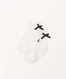agnes b.（アニエスベー）の「AC00 L CHAUSSETTE ベビー リボンソックス（ソックス/靴下）」