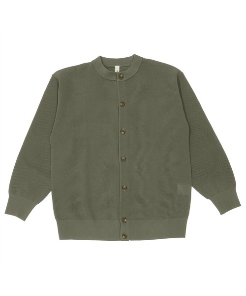 Pitta Re:)（ピッタリ）の「メッシュニットカーディガン（カーディガン/ボレロ・メンズ・ブラック/オリーブ・S/M/L/LL）」の14枚目の写真