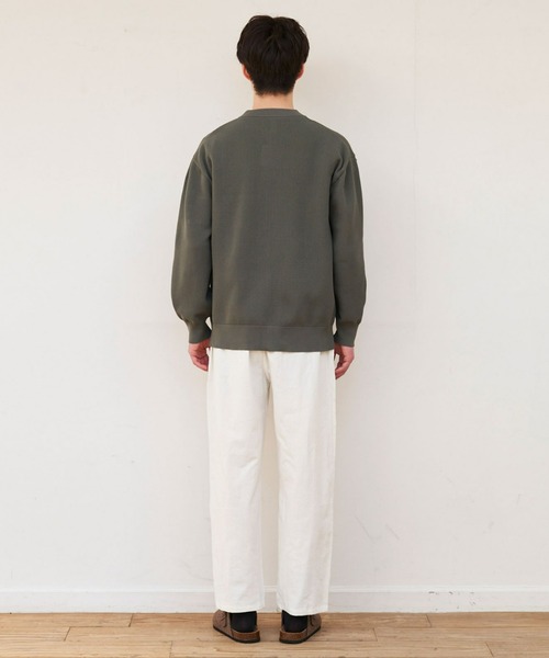 Pitta Re:)（ピッタリ）の「メッシュニットカーディガン（カーディガン/ボレロ・メンズ・ブラック/オリーブ・S/M/L/LL）」の10枚目の写真