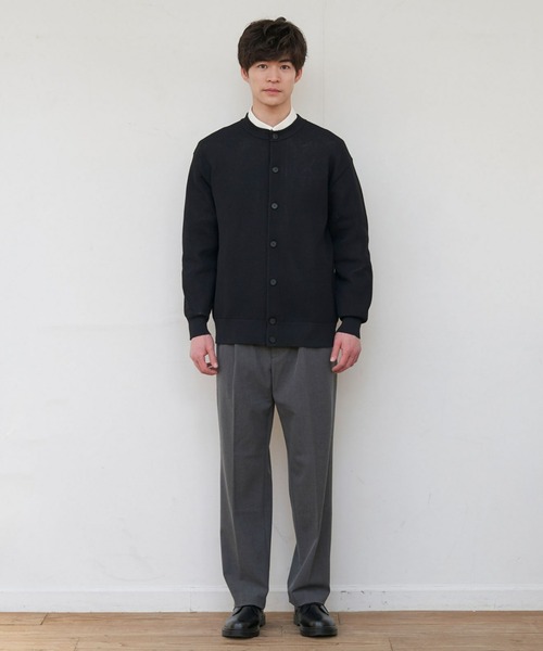 Pitta Re:)（ピッタリ）の「メッシュニットカーディガン（カーディガン/ボレロ・メンズ・ブラック/オリーブ・S/M/L/LL）」の11枚目の写真