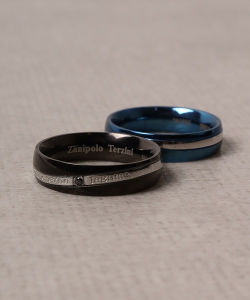 Zanipolo Terzini(ザニポロタルツィーニ)の「Zanipolo Terzini ステンレスダイヤモンドリング(リング・メンズ・ブルー/ブラック/ブラック系その他/ブルー系その他/ブラック系その他2/ブラック系その他3/ブラック系その他4/ブルー系その他2/ブルー系その他3/シルバー/シルバー系2/シルバー系3/ピンク系/ブラック系1/シルバー系/シルバー系1/ブラック系・15 /17/21/23/11/13/7/19/9)」の4枚目の写真