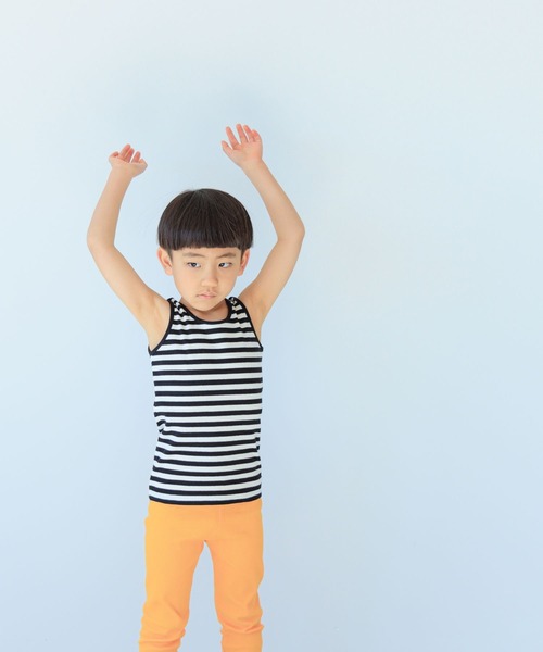 LOWRYS FARM（ローリーズファーム）の「リブタンクトップ　178655（タンクトップ・キッズ・ブラック/その他/ピンク系その他/ピンク/グリーン/その他1・110cm/120cm/130cm/140cm/150cm）」の2枚目の写真