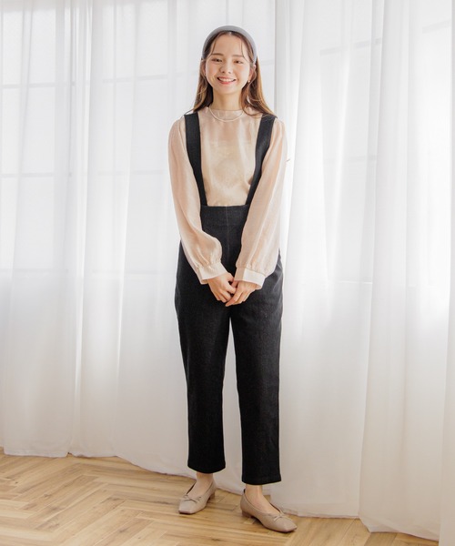 flower（フラワー）の「シアーリボンブラウス（シャツ/ブラウス・レディース・ピンク/アイボリー・FREE）」の12枚目の写真