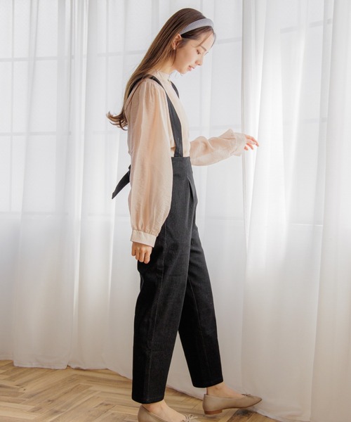 flower（フラワー）の「シアーリボンブラウス（シャツ/ブラウス・レディース・ピンク/アイボリー・FREE）」の14枚目の写真