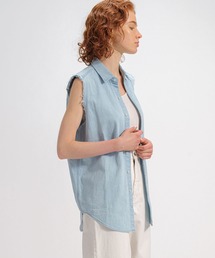 【DENIM DELIGHT DAYS】8オンスデニムノースリーブシャツ