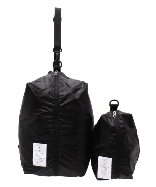 Kastane（カスタネ）の「【FICTURE】CORDURAAirZipSack（バックパック/リュック・レディース・マスタード/ブラック・FREE）」の2枚目の写真