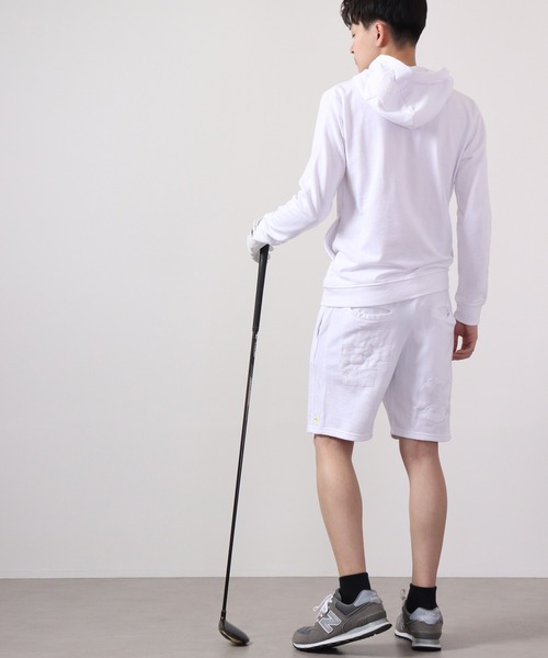 FUNALIVE(ファンアライブ)の「EVOLUTION GOLF ロゴ刺繍パーカー(パーカー・メンズ・ブラック/ホワイト/グレー・M/XL/L)」の5枚目の写真