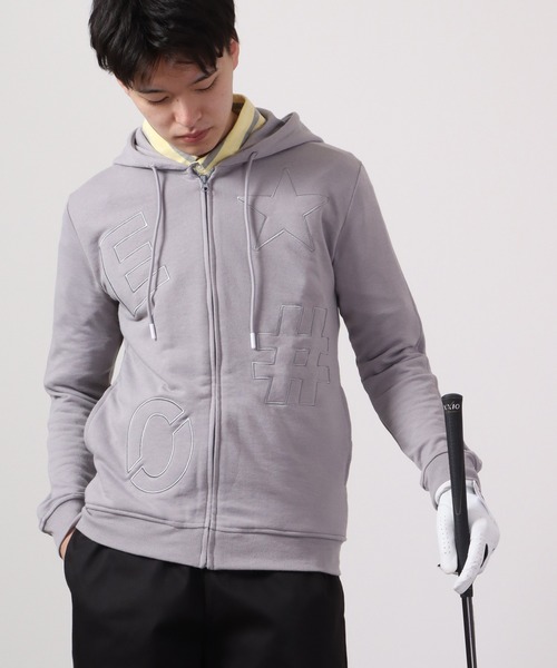FUNALIVE(ファンアライブ)の「EVOLUTION GOLF ロゴ刺繍パーカー(パーカー・メンズ・ブラック/ホワイト/グレー・M/XL/L)」の17枚目の写真