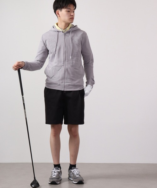 FUNALIVE(ファンアライブ)の「EVOLUTION GOLF ロゴ刺繍パーカー(パーカー・メンズ・ブラック/ホワイト/グレー・M/XL/L)」の21枚目の写真