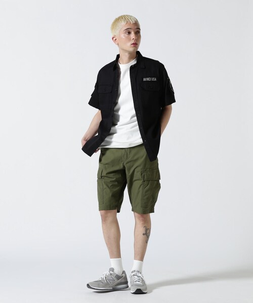 COTTON RIPSTOP FATIGUE SHORT / コットン リップストップ ファティーグ ショーツ / ショートパンツ / AVIREX / アヴィレックス（カーゴパンツ）｜AVIREX（アヴィレックス）