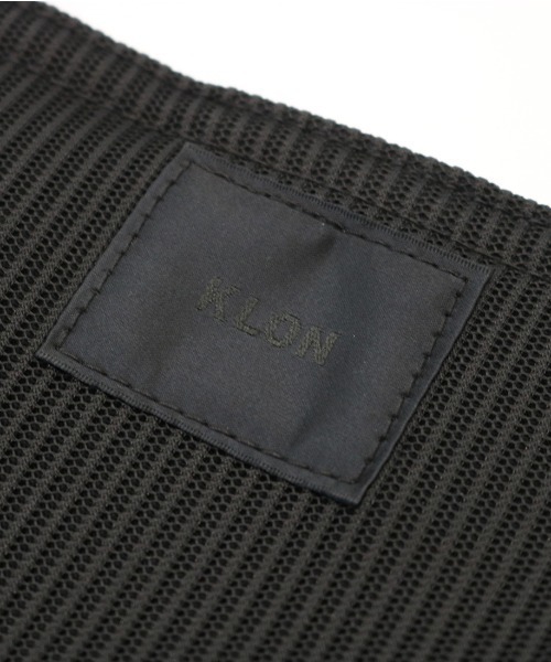 KLON（クローン）の「KLON DOUBLE-RUSSELL WASHABLE SACOCHE（エコバッグ/サブバッグ・メンズ・ブラック・FREE）」の7枚目の写真