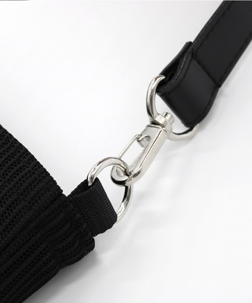 KLON（クローン）の「KLON DOUBLE-RUSSELL WASHABLE SACOCHE（エコバッグ/サブバッグ・メンズ・ブラック・FREE）」の9枚目の写真