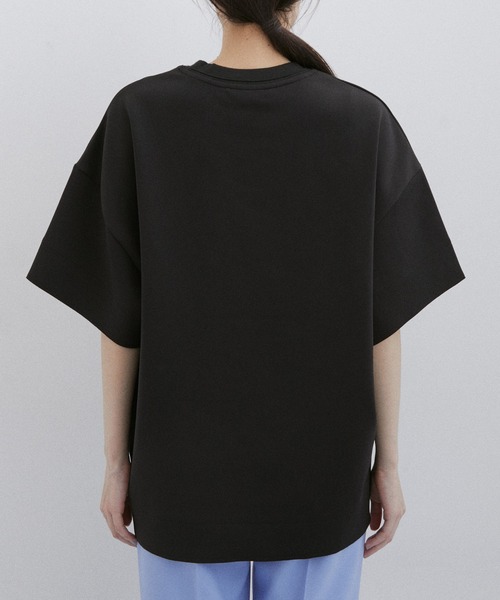 ADAM ET ROPE'（アダムエロペ）の「【サステナブル】ダンボールBIG-Tシャツ（Tシャツ/カットソー・レディース・ブラック/キナリ/サックスブルー・FREE）」の12枚目の写真