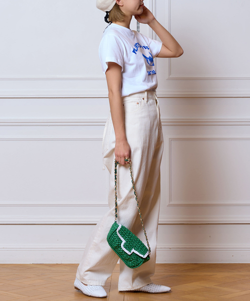 ROSEanna(ローズアンナ)の「【ROSEANNA/ローズアンナ】FISH Tシャツ(Tシャツ/カットソー・レディース・ホワイト・SMALL)」の6枚目の写真