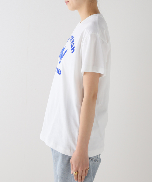 ROSEanna(ローズアンナ)の「【ROSEANNA/ローズアンナ】FISH Tシャツ(Tシャツ/カットソー・レディース・ホワイト・SMALL)」の10枚目の写真