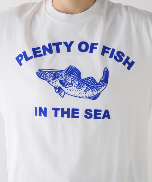 ROSEanna(ローズアンナ)の「【ROSEANNA/ローズアンナ】FISH Tシャツ(Tシャツ/カットソー・レディース・ホワイト・SMALL)」の15枚目の写真