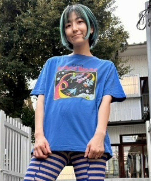CANDY CANDY PARTY Tシャツ(キャンディブルー) CANDY CANDY PARTY Tシャツ(キャンディブルー) - メルカリ