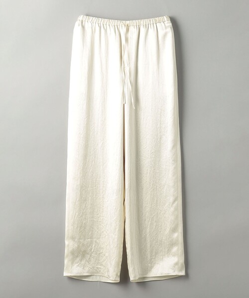 BEAUTY&YOUTH UNITED ARROWS(ビューティーアンドユースユナイテッドアローズ)の「アセテートサテン イージーパンツ/ライナー(その他パンツ・レディース・ホワイト・S/M)」の9枚目の写真