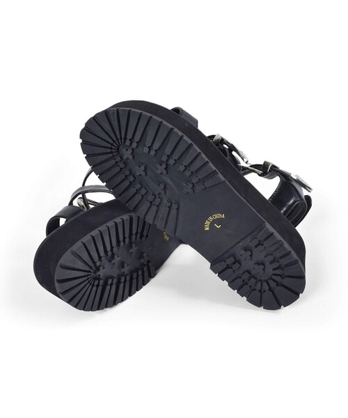 ZIDDY（ジディ）の「【 ニコ☆プチ 掲載 】バックル付きサンダル(21~24cm)（サンダル・キッズ・ブラック・23/24/22/21）」の19枚目の写真