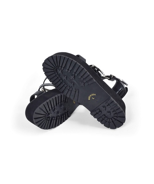 ZIDDY（ジディ）の「【 ニコ☆プチ 掲載 】バックル付きサンダル(21~24cm)（サンダル・キッズ・ブラック・23/24/22/21）」の12枚目の写真