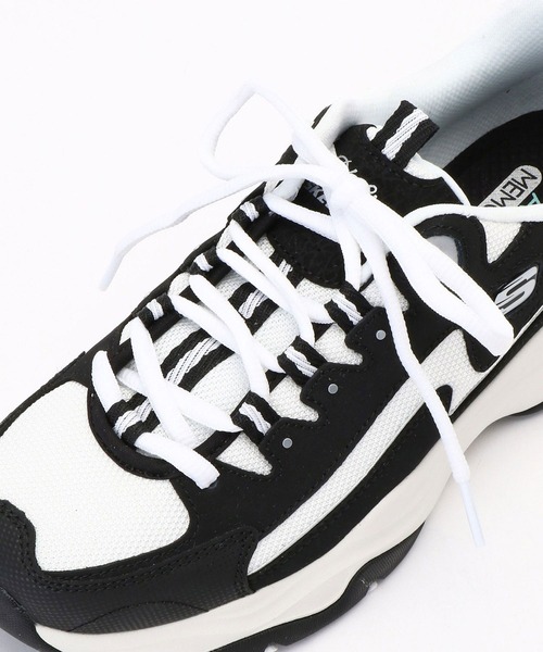 179/WG（イチナナキュウダブルジー）の「SKECHERS D'LITESスニーカー（スニーカー・レディース・ブラック・23.5cm）」の2枚目の写真