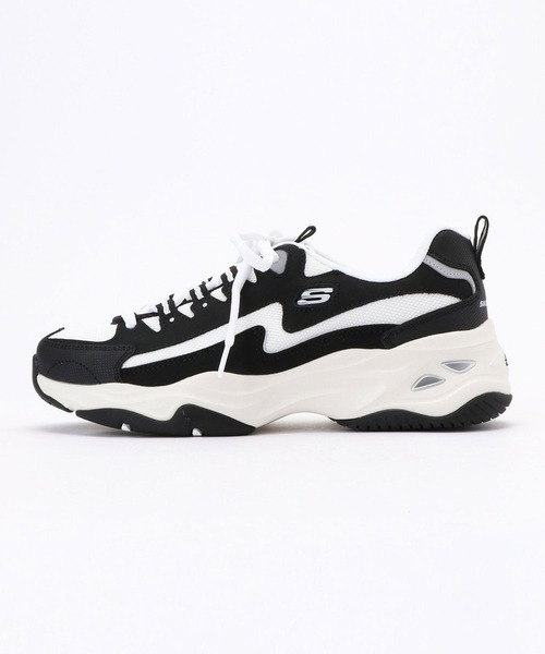 179/WG（イチナナキュウダブルジー）の「SKECHERS D'LITESスニーカー（スニーカー・レディース・ブラック・23.5cm）」の6枚目の写真