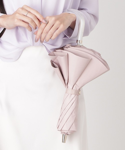 LANVIN en Bleu｜ランバンオンブルーの折りたたみ傘（フリル）通販