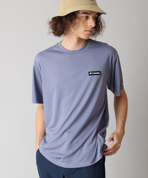 Columbia(コロンビア)の「UVカット Columbia/ レイク アローヘッド ショートスリーブティー /コロンビア(Tシャツ/カットソー・メンズ・ブラック/ベージュ/グレー/グリーン/ホワイト/タン/ライトグレー/モスグリーン/ブラウン/ブルー系その他/パープル/ホワイト系その他/ブラック系その他/ダークブルー/ブラウン系その他・XL/S/M/L)」の2枚目の写真