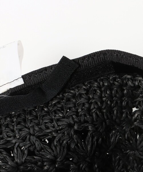 BEAMS HEART（ビームスハート）の「ペーパー スカシハット（ハット・レディース・ベージュ/ブラック/ナチュラル/ブラウン・FREE）」の15枚目の写真