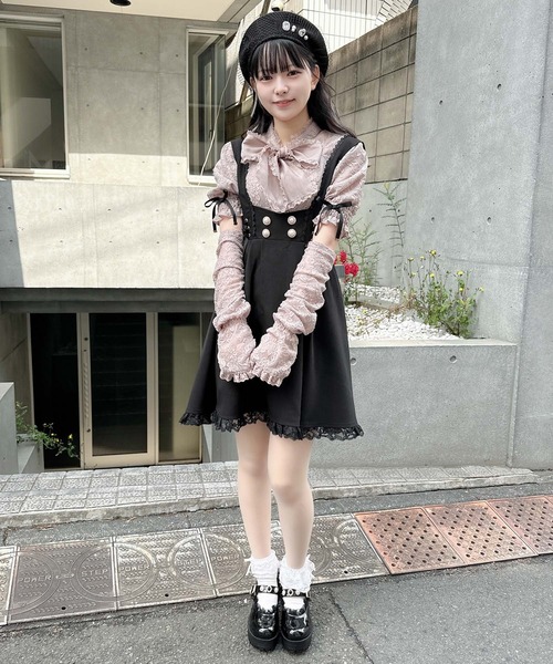 ROJITA（ロジータ）の「サイドレースアップジャンスカ