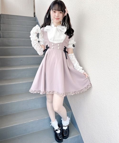 レディローズジャンスカ ROJITA（ロジータ）の「サイドレースアップジャンスカ