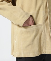 YOKE SHEEP SUEDE COVERALL JACKE ヨーク YOKE（ヨーク）の「YOKE/ヨーク/SHEEP SUEDE COVERALL JACKET