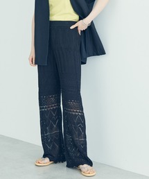 AMERICAN HOLIC | 透かし編みニットパンツ(その他パンツ)