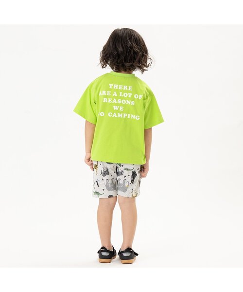 F.O.KIDS(エフオーキッズ)の「CAMP FES 5柄Tシャツ(Tシャツ/カットソー・キッズ・グリーン/ブルー/イエロー/オレンジ/オフホワイト/グレー・80/90/95/100/110/120/130/140)」の13枚目の写真