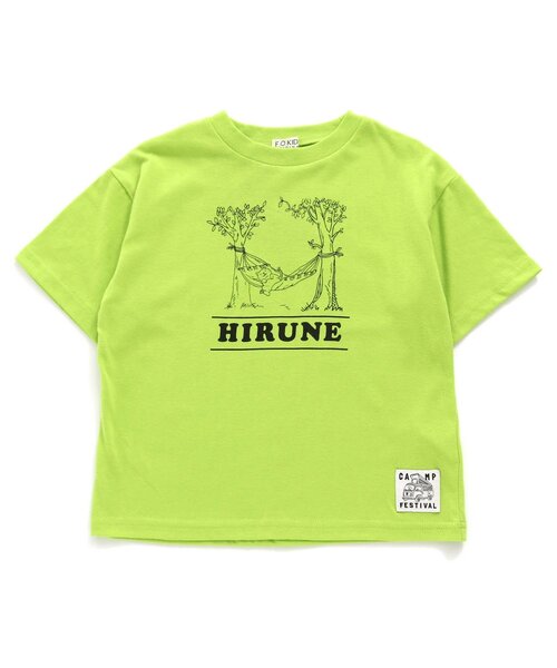 F.O.KIDS(エフオーキッズ)の「CAMP FES 5柄Tシャツ(Tシャツ/カットソー・キッズ・グリーン/ブルー/イエロー/オレンジ/オフホワイト/グレー・80/90/95/100/110/120/130/140)」の16枚目の写真