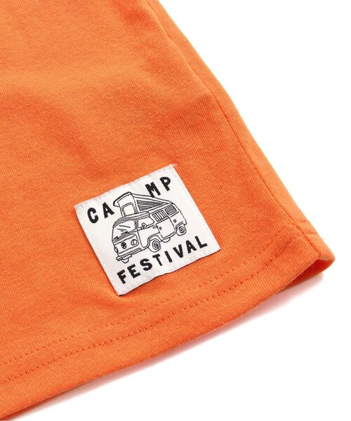 F.O.KIDS(エフオーキッズ)の「CAMP FES 5柄Tシャツ(Tシャツ/カットソー・キッズ・グリーン/ブルー/イエロー/オレンジ/オフホワイト/グレー・80/90/95/100/110/120/130/140)」の18枚目の写真