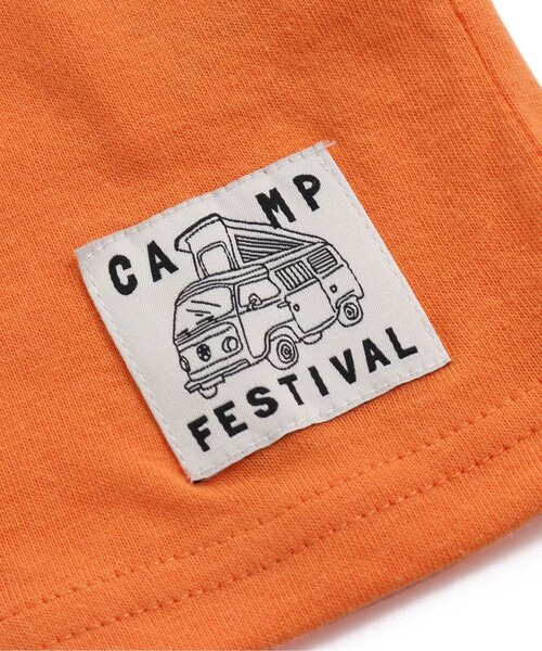 F.O.KIDS(エフオーキッズ)の「CAMP FES 5柄Tシャツ(Tシャツ/カットソー・キッズ・グリーン/ブルー/イエロー/オレンジ/オフホワイト/グレー・80/90/95/100/110/120/130/140)」の21枚目の写真