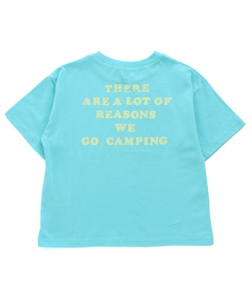 F.O.KIDS(エフオーキッズ)の「CAMP FES 5柄Tシャツ(Tシャツ/カットソー・キッズ・グリーン/ブルー/イエロー/オレンジ/オフホワイト/グレー・80/90/95/100/110/120/130/140)」の8枚目の写真