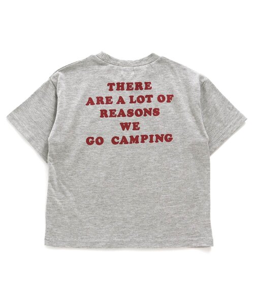 F.O.KIDS(エフオーキッズ)の「CAMP FES 5柄Tシャツ(Tシャツ/カットソー・キッズ・グリーン/ブルー/イエロー/オレンジ/オフホワイト/グレー・80/90/95/100/110/120/130/140)」の12枚目の写真