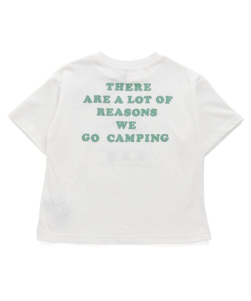 F.O.KIDS(エフオーキッズ)の「CAMP FES 5柄Tシャツ(Tシャツ/カットソー・キッズ・グリーン/ブルー/イエロー/オレンジ/オフホワイト/グレー・80/90/95/100/110/120/130/140)」の19枚目の写真