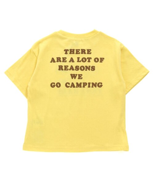 F.O.KIDS(エフオーキッズ)の「CAMP FES 5柄Tシャツ(Tシャツ/カットソー・キッズ・グリーン/ブルー/イエロー/オレンジ/オフホワイト/グレー・80/90/95/100/110/120/130/140)」の22枚目の写真