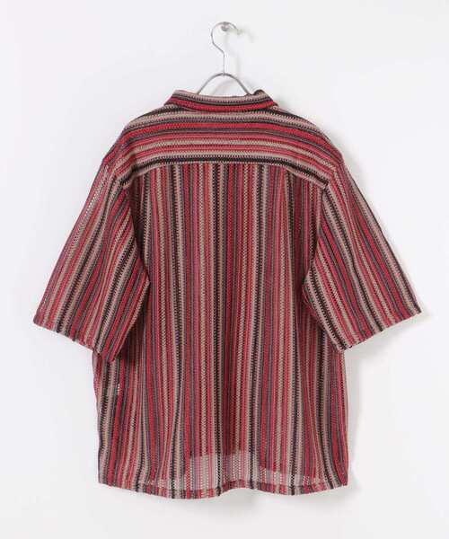 URBAN RESEARCH（アーバンリサーチ）の「URBAN RESEARCH iD　バルファスレースシャツ（シャツ/ブラウス・メンズ・ブラック/グリーン/レッド・MEDIUM/LARGE）」の9枚目の写真