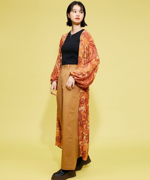 FOREVER 21（フォーエバー トゥエンティーワン）の「ヴィンテージライクチノパンツ（チノパンツ・レディース・ブラウン系その他3/カーキ・MEDIUM/SMALL）」の15枚目の写真