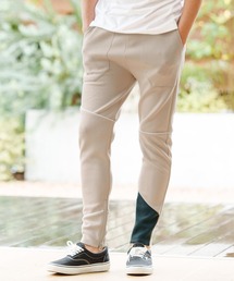 mp11188-Cardboard Knit Piping Design Pants パンツ